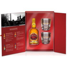CHIVAS EXTRA 13ANS OLOROSO COFFRET 2 VERRES