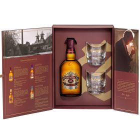 Coffret Chivas Regal 12 ans avec 2 verres