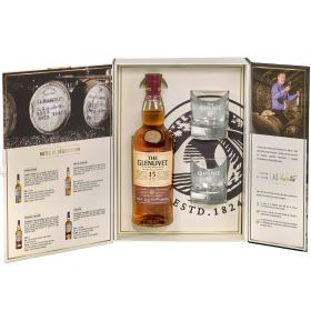 Coffret The Glenlivet 15 ans avec 2 verres