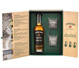 Coffret Jameson Black Barrel avec 2 verres
