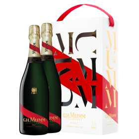Coffret Bi Pack G.H. MUMM Cordon Rouge Brut 