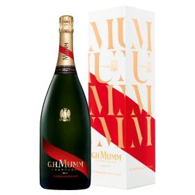 Magnum sous étui G.H. MUMM Cordon Rouge Brut 